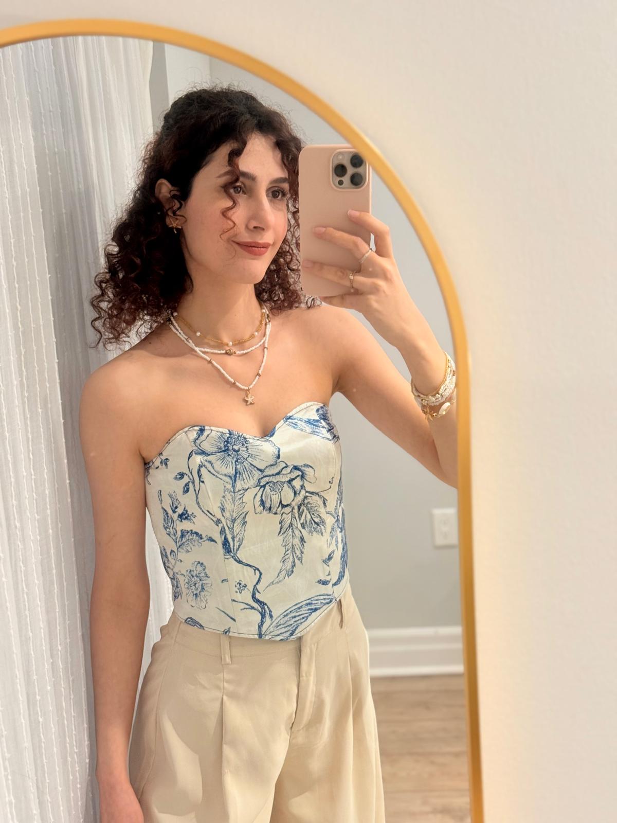 Juliet-Satin-Corset-Royal-Blue-Floral