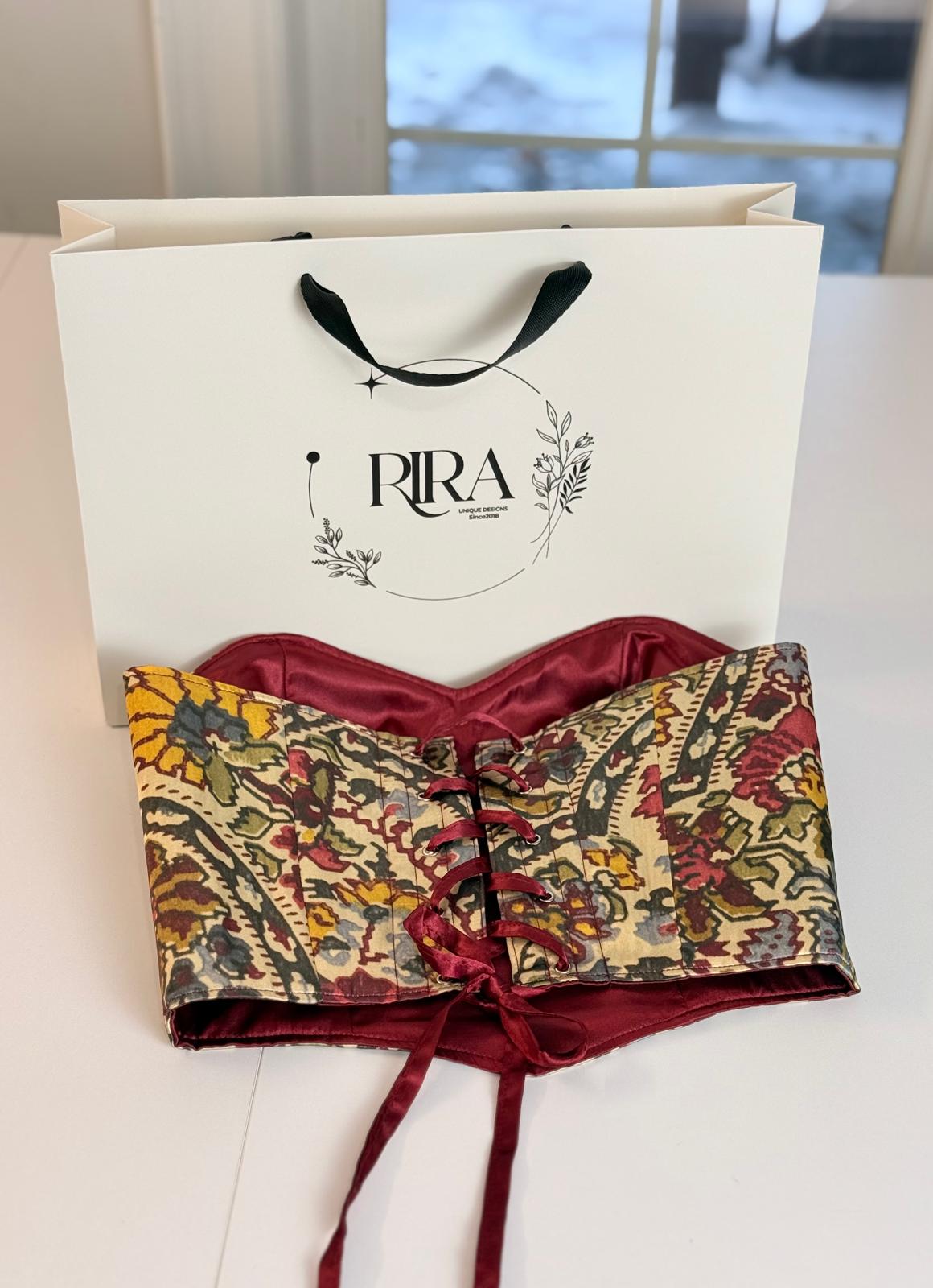 Juliet-Satin-Corset-Vintage-Persian-back